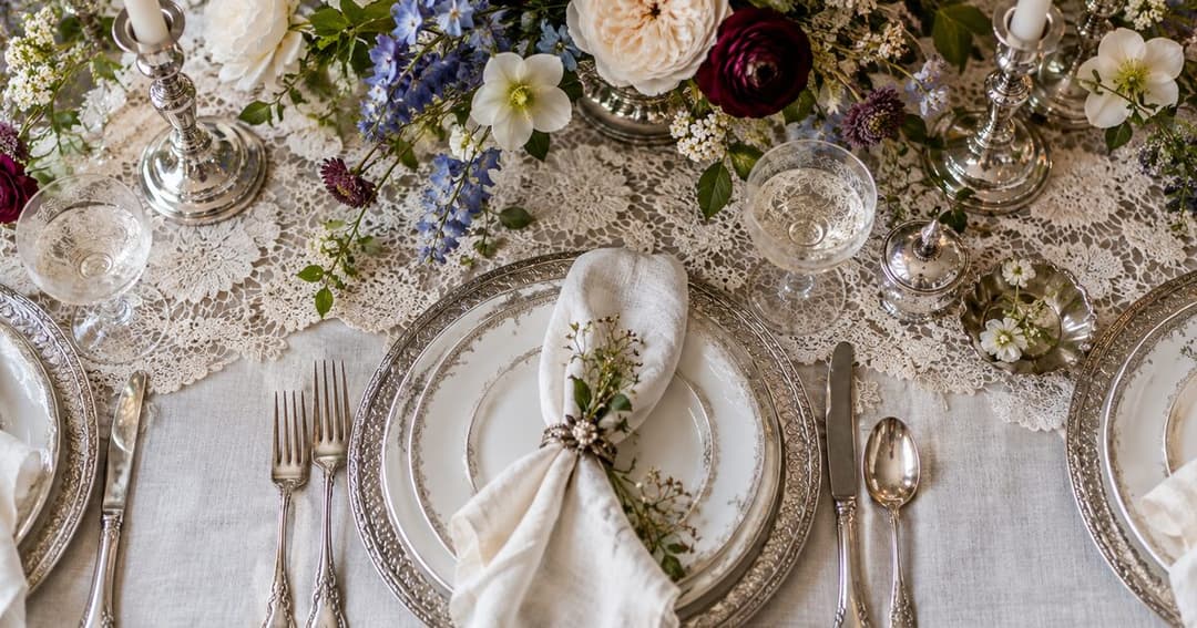 2027 Wedding Trends: Silver, Victorian Lace and Fine-Art Romance
