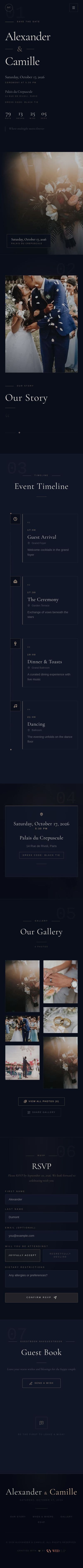 Wedding Website