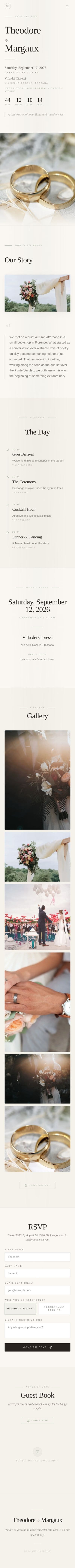 Wedding Website