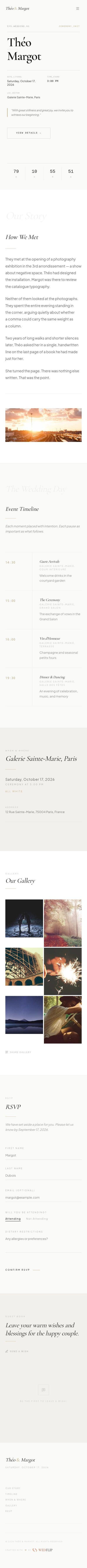 Wedding Website