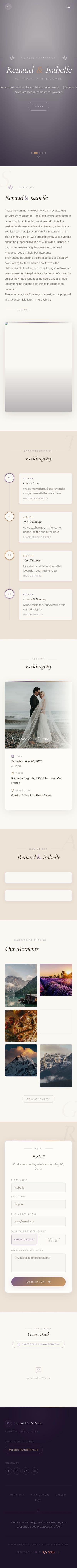 Wedding Website