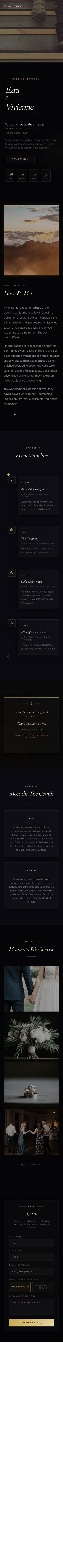Wedding Website