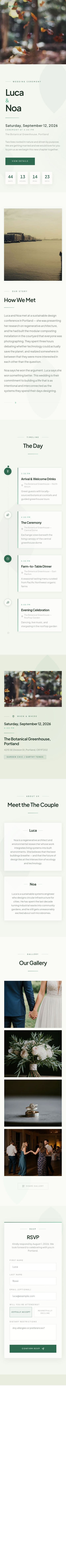 Wedding Website