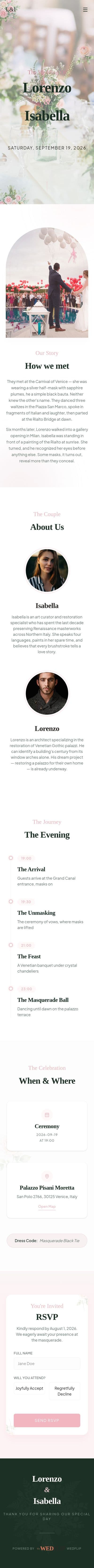Wedding Website