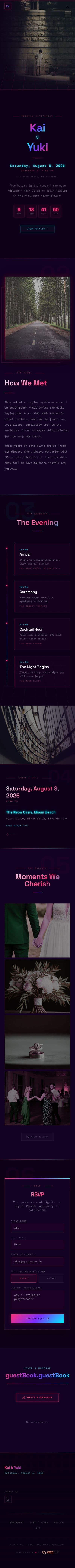 Wedding Website