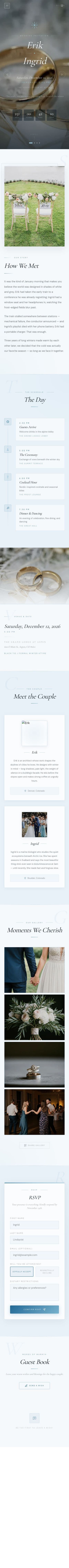 Wedding Website