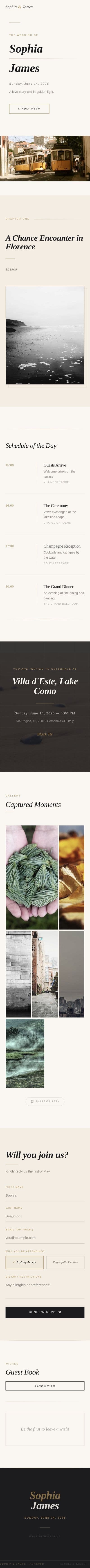 Wedding Website