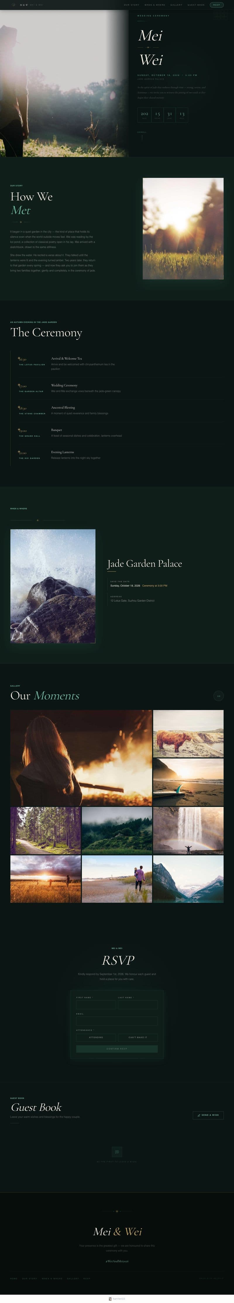 Cérémonie de Jade